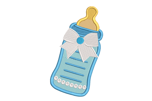 Baby Bottle Bow