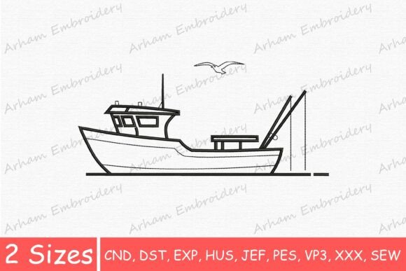 Coastal Fishing Boat