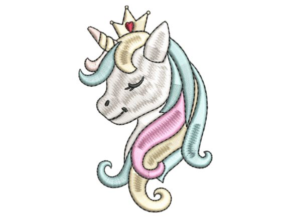 Floral Unicorn Design