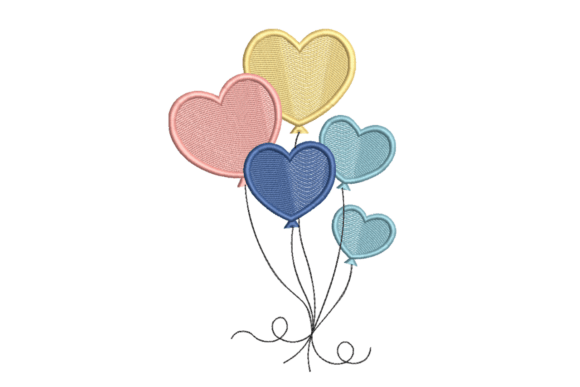 Pastel Heart Balloon