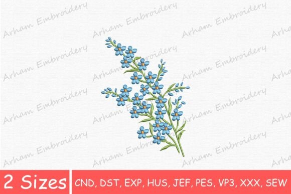 Spring Blue Bouquet